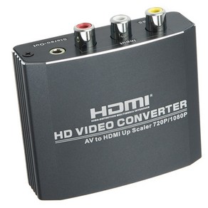 Coms 3xRCA AV to HDMI 컨버터