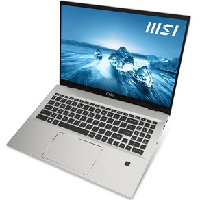 MSI 2022 프레스티지 16 코어i7 인텔 12세대 지포스 RTX 3050 Ti, 어반 실버, 512GB, 16GB, WIN11 Home, MS-159