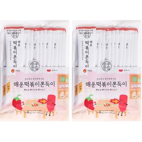 순수한집 매운 떡볶이 쫀득이 15p