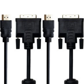 애니포트 HDMI TO DVI 18 + 1 1.4ve 모니터 케이블, 2m, 2개