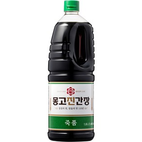 몽고진간장 죽품 진간장, 1.8L, 1개