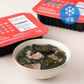 소고기 미역국 (냉동), 2개, 700g