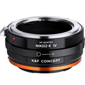 K&F CONCEPT 렌즈변환 어댑터 NIK(G)-E IV PRO 니콘 F 호환, 1개