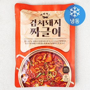 비벼먹는 김치 돼지 짜글이 (냉동), 1개, 400g