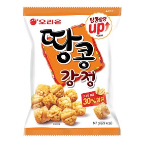 오리온 땅콩 강정, 147g, 18개