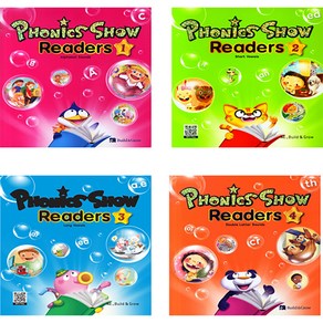 PHONICS SHOW READERS 1 + 2 + 3 + 4 세트 초등1학년 전4권, BUILD&GROW