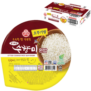 오뚜기 수향미밥, 210g, 12개