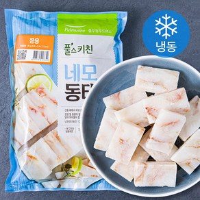 풀무원 풀스키친 네모 동태살 찜용 40개입 (냉동), 1kg, 1개