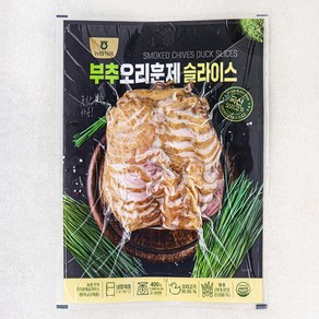 농협식품 부추 오리훈제 슬라이스 2~3인분, 400g, 1개