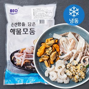 국내산 신선함을 담은 해물 모둠 (냉동), 1kg, 1개