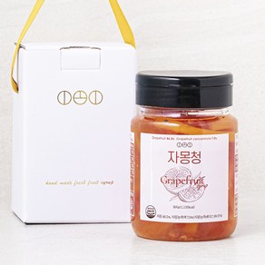 짱죽 진한 이오이 수제 자몽청, 500g, 1개