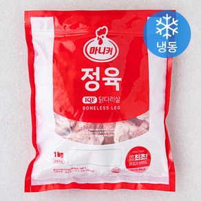 마니커 IQF 닭다리살 정육 (냉동), 1kg, 1개