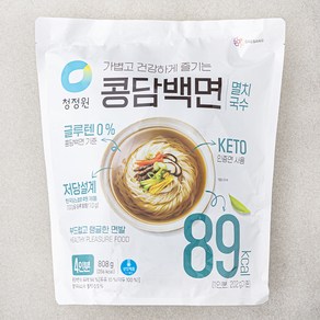 청정원 콩담백면 멸치국수 4인분, 808g, 1개