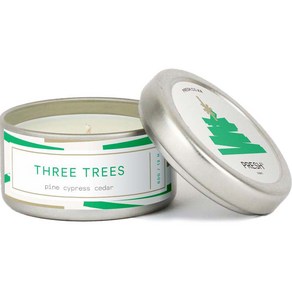 프레쉬 소이 캔들 향초 스몰 60g, THREE TREES 편백나무, 1개