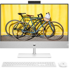 HP 파빌리온 올인원 일체형PC Snowflake White 24-ca2001KL (i5-13400T DDR4 RAM 8GB 60.96cm WIN11 Home NVMe 512GB RTX 3050 4GB)