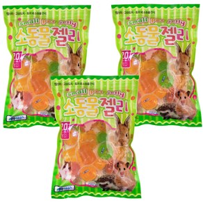 아마존 소동물 젤리 간식 20p, 3개, 320g