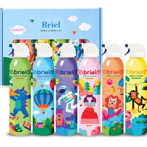 디보트브리엘 아동용 버블클렌저 300ml x 6종 세트 누들형, 1세트