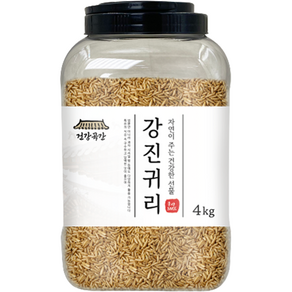 건강곡간 강진귀리 통, 4kg, 1개