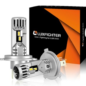 LUXFIGHTER Q36 LED 헤드라이트, 2개, H4