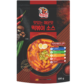 떡불킹 떡볶이소스 보통맛, 500g, 1개