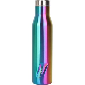 에코베슬 뉴아스펜 스텐 와인 보온 보냉 대용량 텀블러, 오버더레인보우, 750ml, 1개