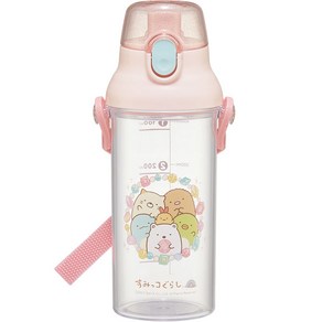 스케이터 산리오 휴대용 계량 물병 PSB5TRC, 스밋코구라시, 480ml, 1개