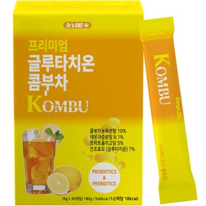 닥터스원 프리미엄 글루타치온 콤부차 레몬맛, 6g, 30개입, 1개