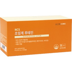 뉴트리코어 초임계 루테인 90g, 300정, 1개