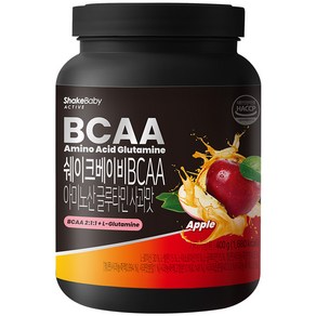 쉐이크베이비 BCAA 아미노산 L 글루타민 사과맛 40p