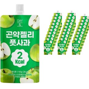 데이앤 곤약젤리 풋사과, 150g, 30개