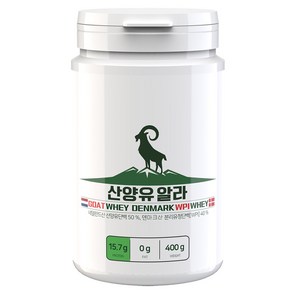 원데이뉴트리션 덴마크 분리유청 단백질 쉐이크 산양유알라 WPI, 400g, 1개