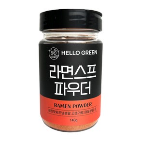 헬로우그린 라면 스프 파우더, 140g, 1개