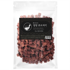 개기월식 강아지 말랑 큐브 져키, 오리고기, 1.1kg, 1개