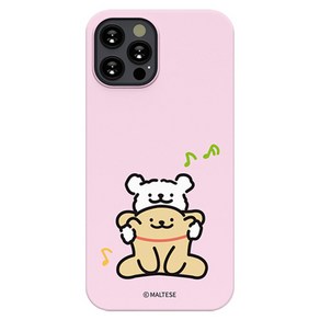 몰티즈 큐티즈 슬림하드 휴대폰 케이스