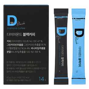 다이아몬드 블랙커피 14p, 3g, 14개입, 1개