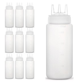 커빙 LDPE 3구 잘라쓰는 소스통 대, 450ml, 10개