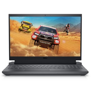 델 2024 G15 5530 Gaming Laptop 15.6 코어i5 인텔 13세대 지포스 RTX 3050, 다크 섀도우 그레이, 512GB, 8GB, Linux, DG5530-UB01KR