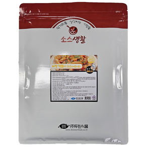 두원식품 짜장 떡볶이 소스 NR 어린이용, 1kg, 1개