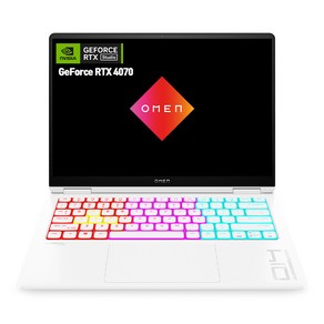 HP 2024 오멘 14 슬림 코어Ulta9 지포스 RTX 4070, Ceamic White, 2TB, 32GB, WIN11 Home, 14-fb0076TN