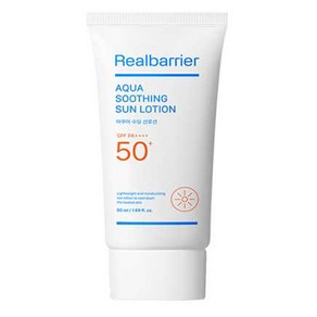 리얼베리어 아쿠아 수딩 선로션 SPF50+ PA++++, 50ml, 1개