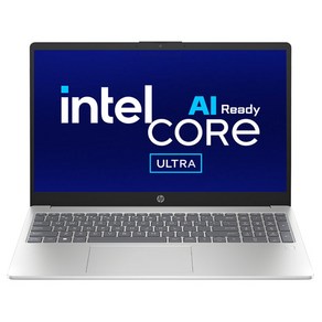 HP 2024 자비스 AI 노트북 15-fd1030TU 15.6 코어 울트라 5-125H 인텔 14세대, Natual Silve, 512GB, 16GB, Fee DOS