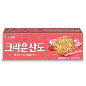 크라운산도 딸기, 61g, 1개