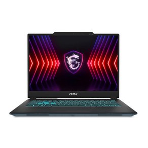 MSI 2024 사이보그 14 코어i7 인텔 13세대 지포스 RTX 4060, 블랙, 512GB, 16GB, WIN11 Home, Cybog 14 A13VF