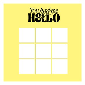 제로베이스원 - You had me at HELLO 미니 3집 Digipack Ve 랜덤발송, 1CD