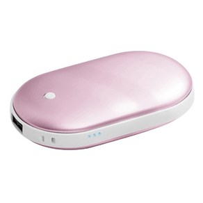 알리오 히팅 포켓 손난로 보조배터리 5000mAh, HEATING POCKET, 핑크