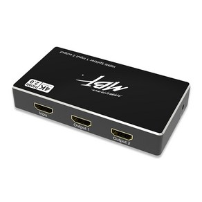 엠비에프 EDID 지원 HDMI 2 4K 60Hz 1:2 모니터 분배기 MBF-HS102