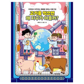 고기를 먹으면 왜 지구가 아플까?:식탁에서 마주하는 동물을 대하는 마음가짐, 함께 만들어 가는 세상, 최현진, 썬더키즈