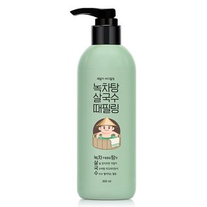 라끄베르 녹차탕 살국수 때밀이 바디필링, 300ml, 1개