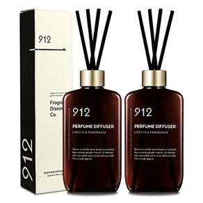 912 퍼퓸 디퓨저 플라워 마켓 250ml x 2p + 리드스틱 8p 세트, 1세트