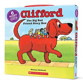 Cliffod the Big Red Fiend Stoy 6 Books Box 세트, Scholastic Inc.